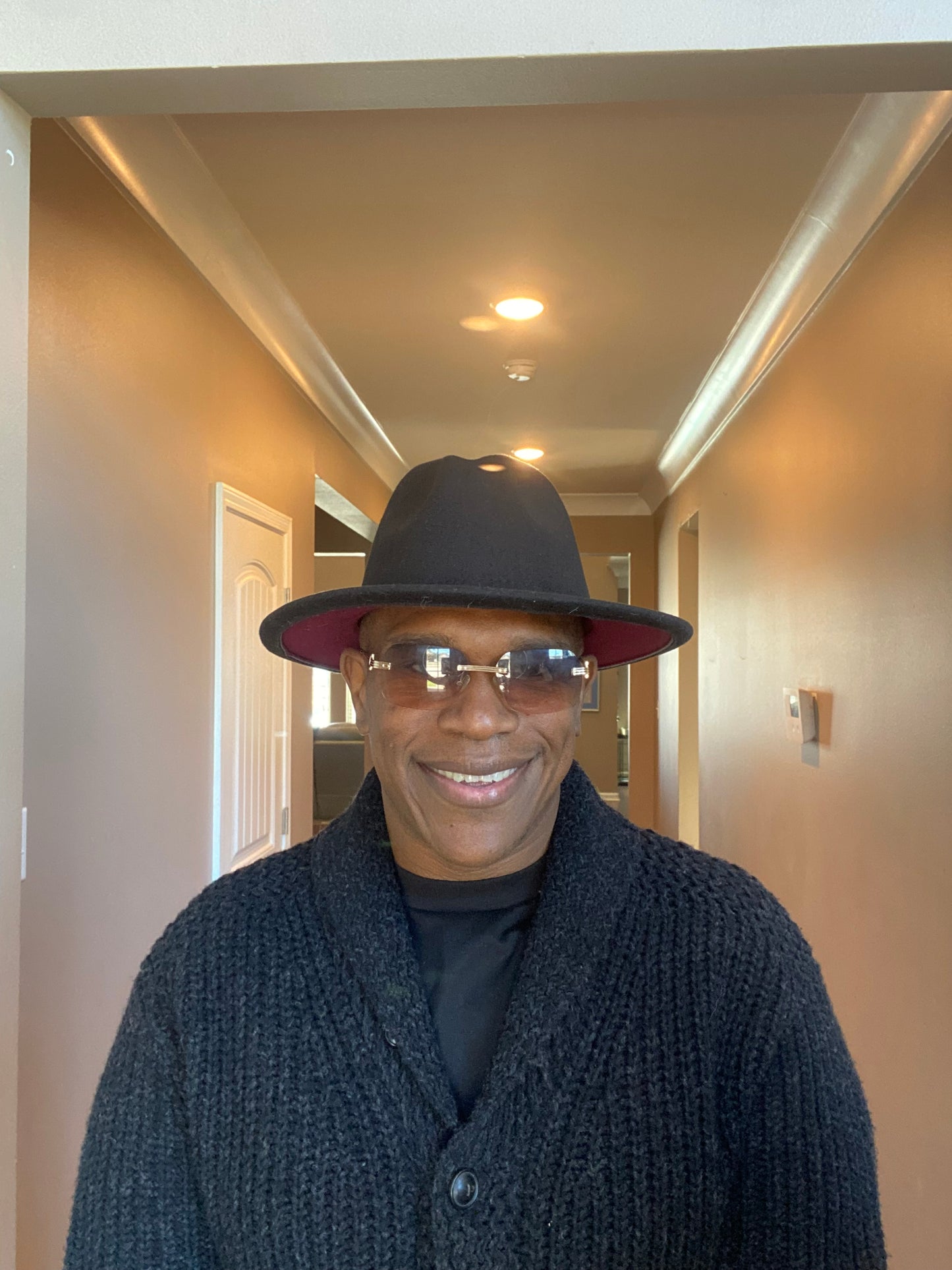 Unisex 58cm fedora set