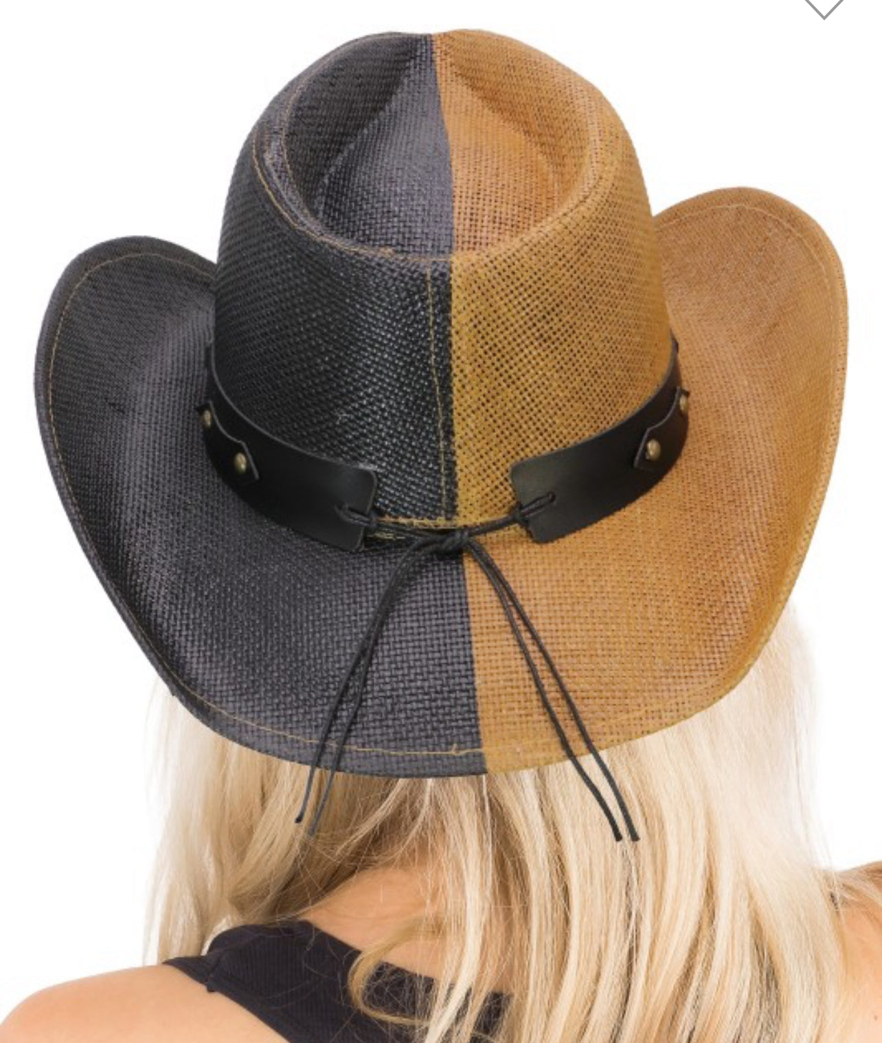Split Dye Structured Longhorn Cowboy Hat