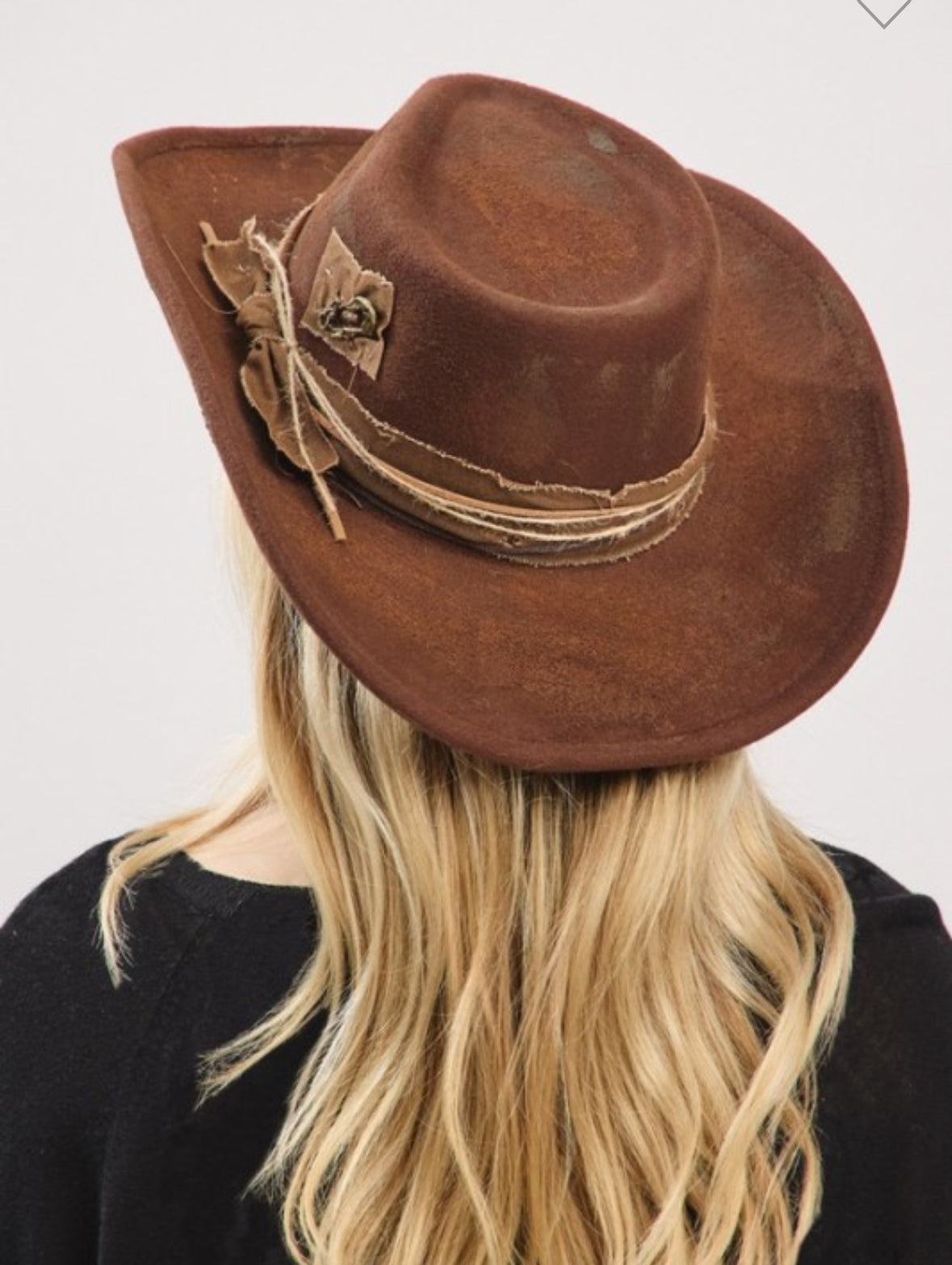 Vintage Versatile BROWN Shapeable Cowgirl & Fedora Hat