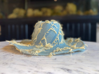 Floppy Denim distressed 58cm size