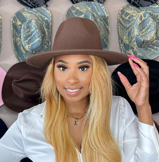 Fedoras Solid Color Modern Colors Unisex Stylish