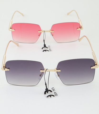 Modern Bright Tinted Sunglasses
