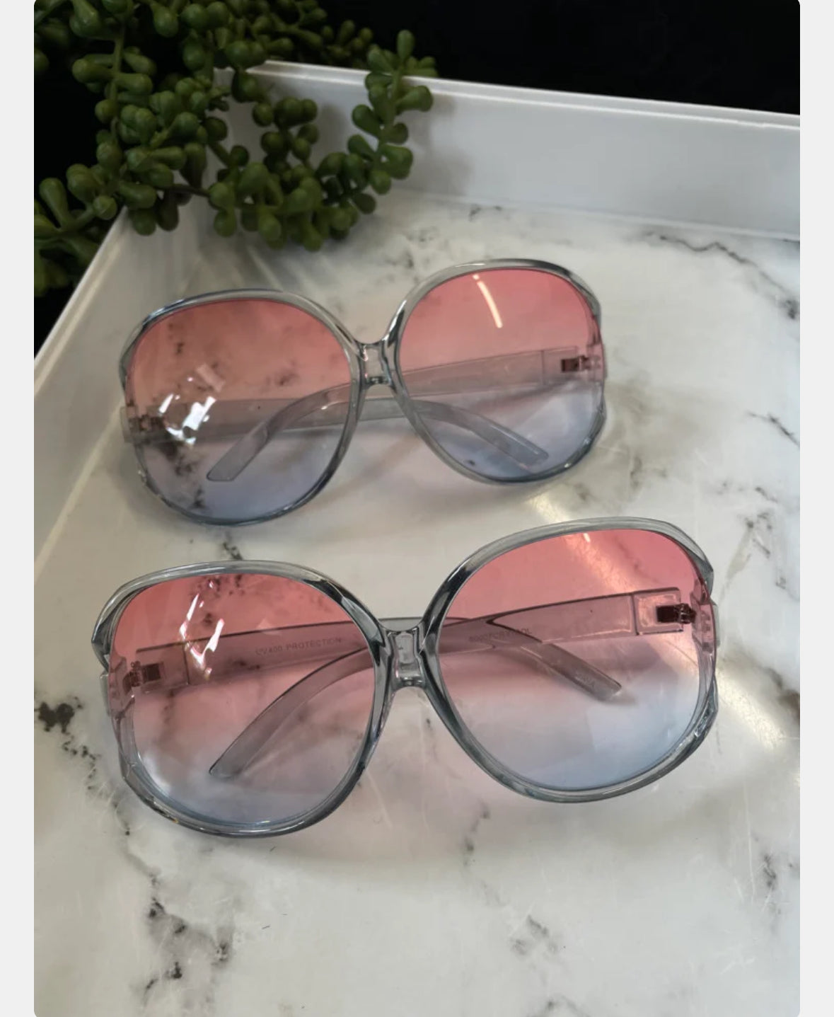 Oversized Round Sunglasses