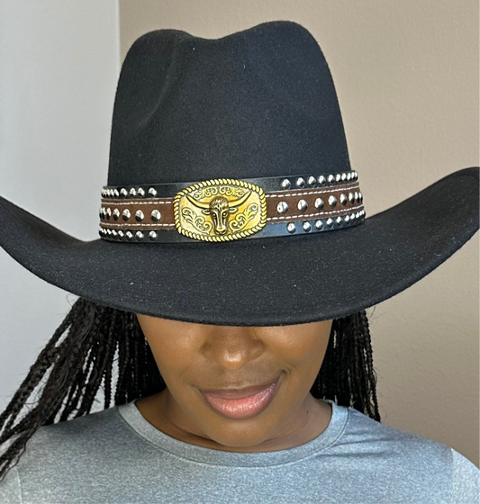 Bronco Buckle Hat Band