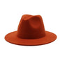 Trendy Solid Fedoras: Modern Colors, Classic Style Unisex