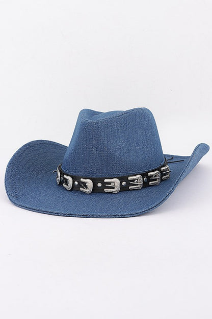 Buckle Accent cowboy hat