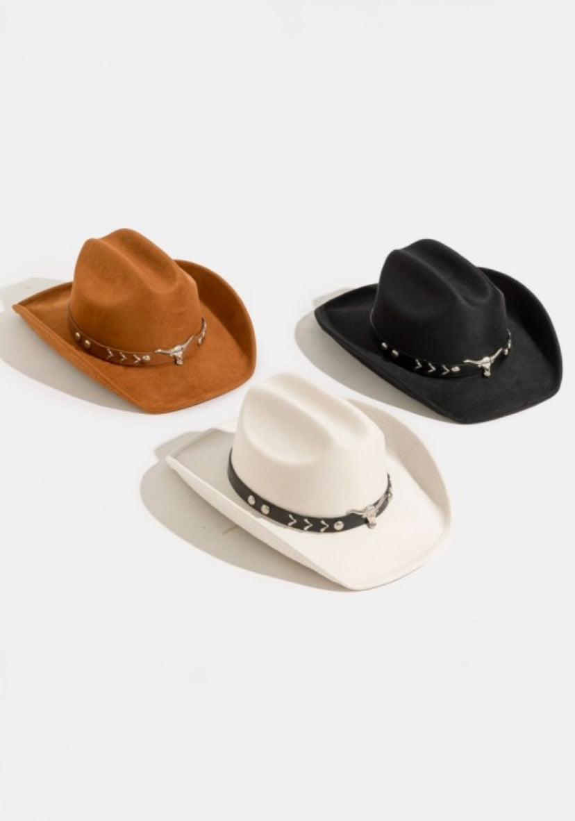 Long Horn Decor Western Cowboy Hat