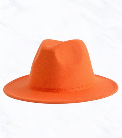 Fedoras Solid Color Modern Colors Unisex Stylish New