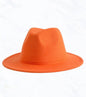 Fedoras Solid Color Modern Colors Unisex Stylish New