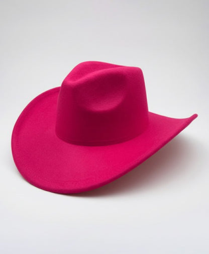 Western Cowboy Fedora Hat Unisex 3 colors