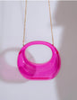 Fashionable Neon  PINK Acrylic Bag – Standout Accessory for Any Outfit