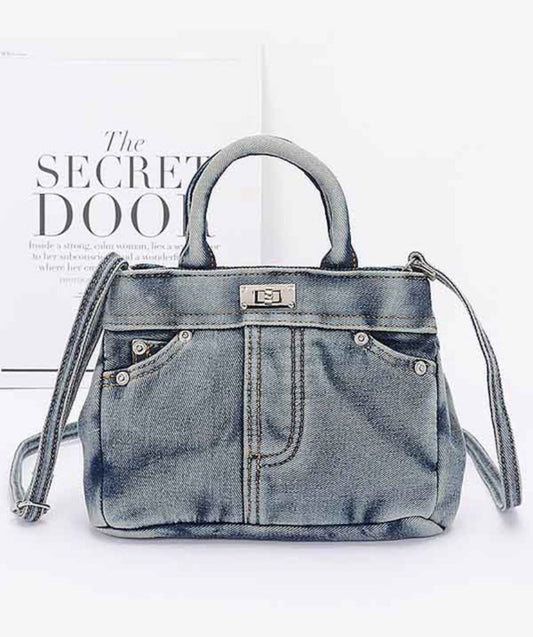 Denim Crossbody Bag