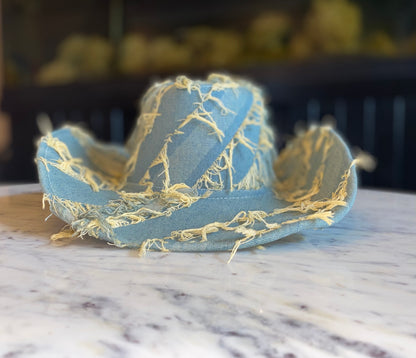 Floppy Denim distressed 58cm size