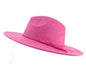 Classic Faux Suede Wide Collection Unisex Fedora Hats Size 60cm Extra Large w/o accessory