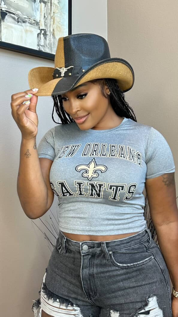 Split Dye Structured Longhorn Cowboy Hat