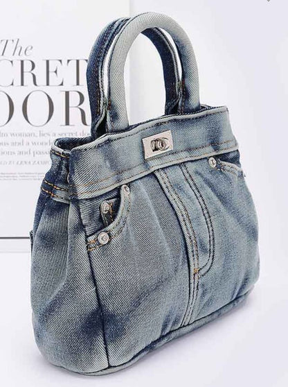 Denim Crossbody Bag