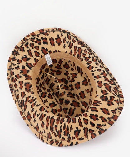 Leopard Print Cowboy Hat