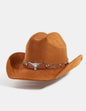Long Horn Decor Western Cowboy Hat