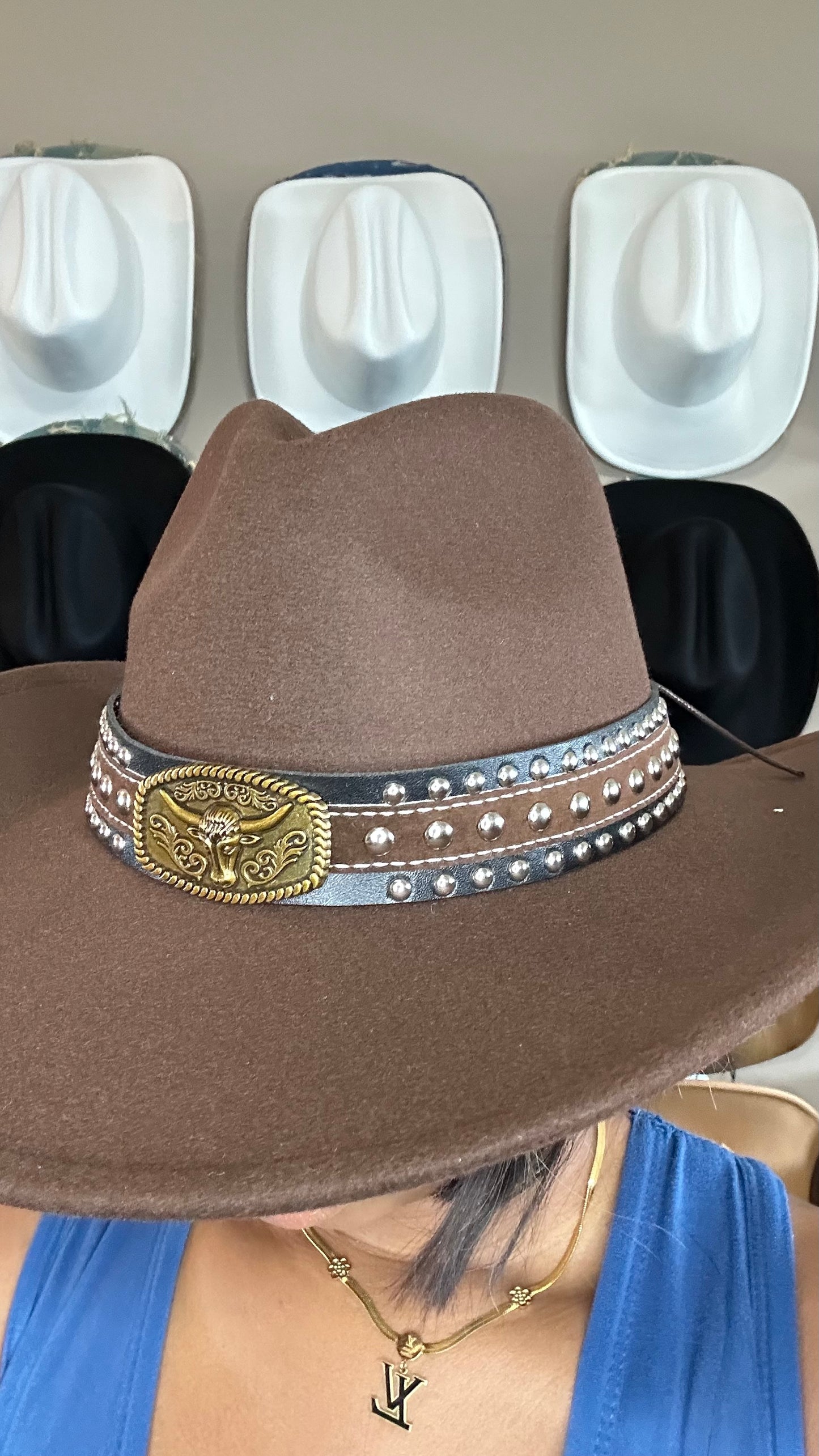 Bronco Buckle Hat Band