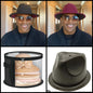Unisex 58cm fedora set