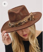 Vintage Versatile BROWN Shapeable Cowgirl & Fedora Hat