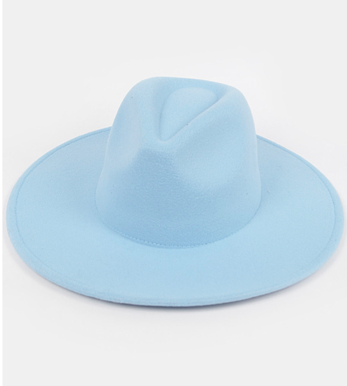 Luxury wide brim 58cm fedora