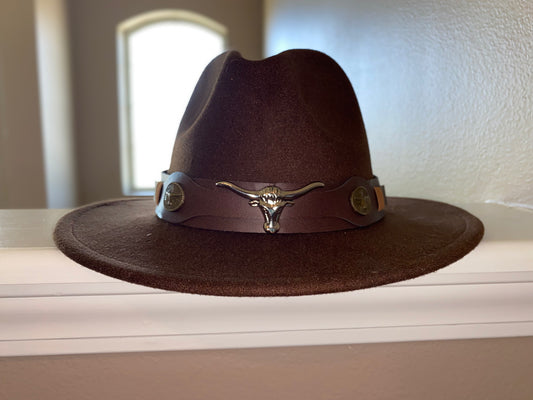 Ranch Luxe Unisex fedora Hat Collection (Includes Hat Accessory) | 58cm M/L