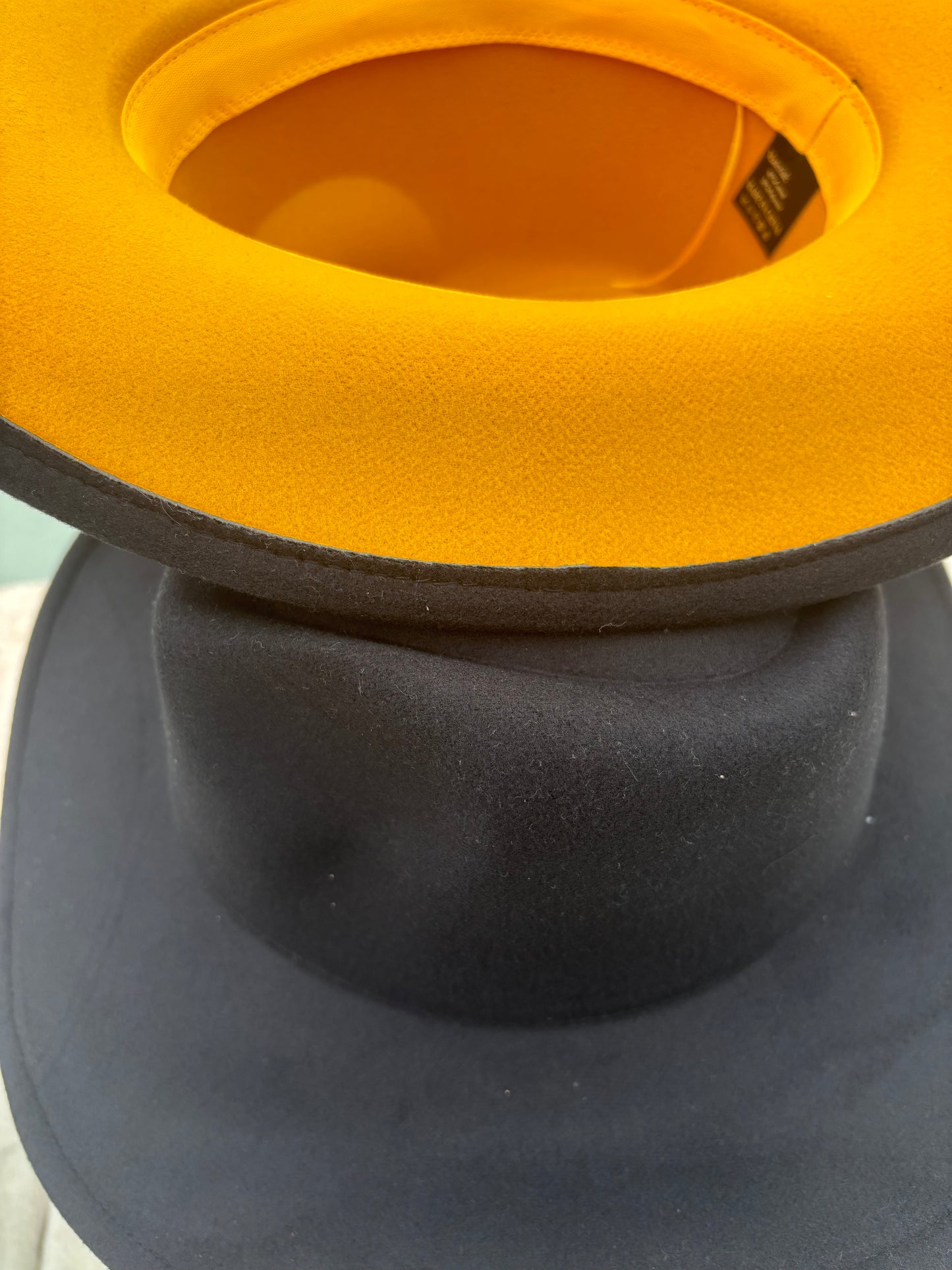 Black Mustard bottom cowboy hat 58cm & 60cm