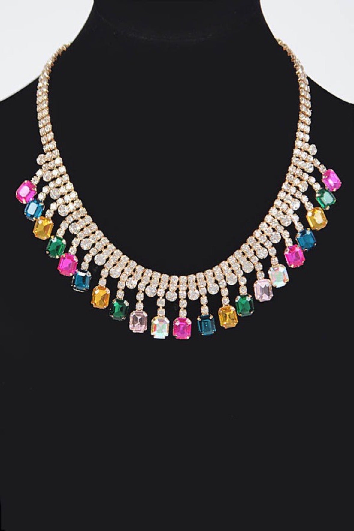 Rhinestone Choker