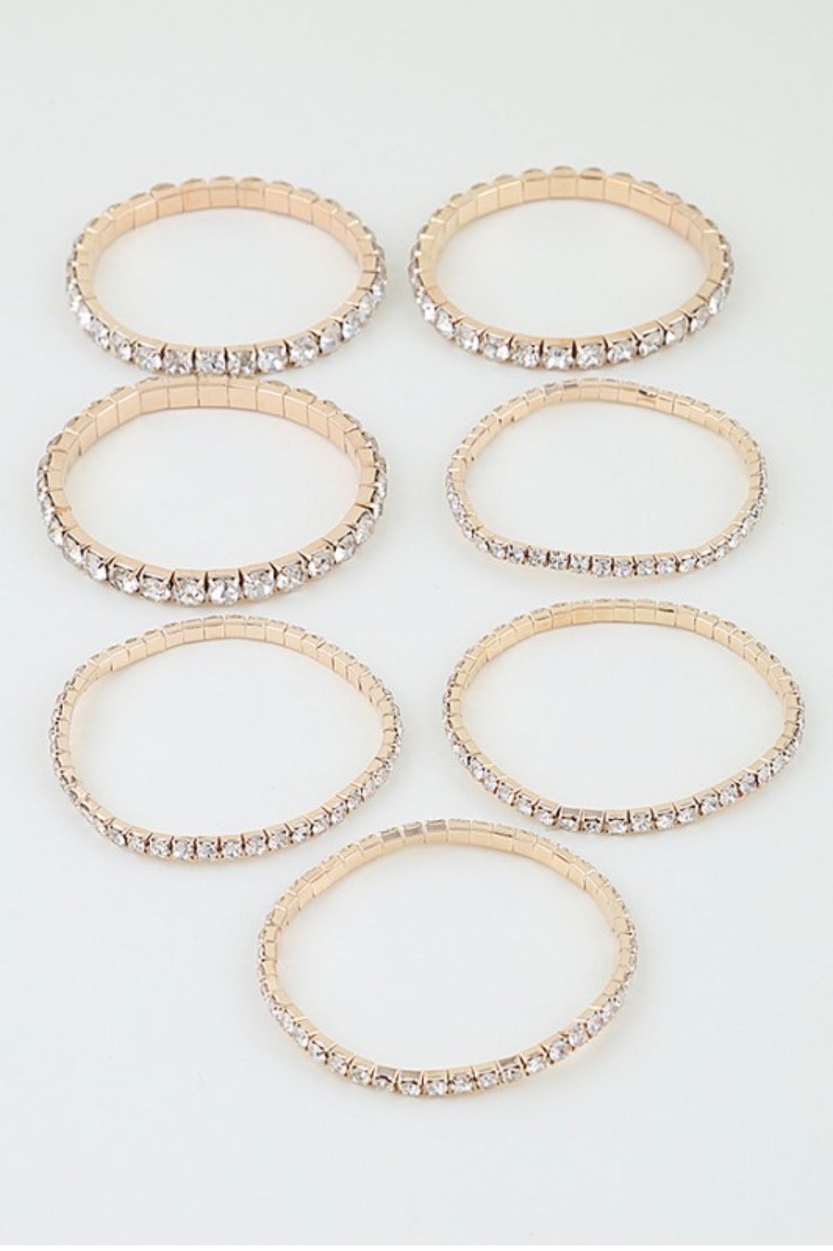 Bejeweled Cuff Bracelet Set