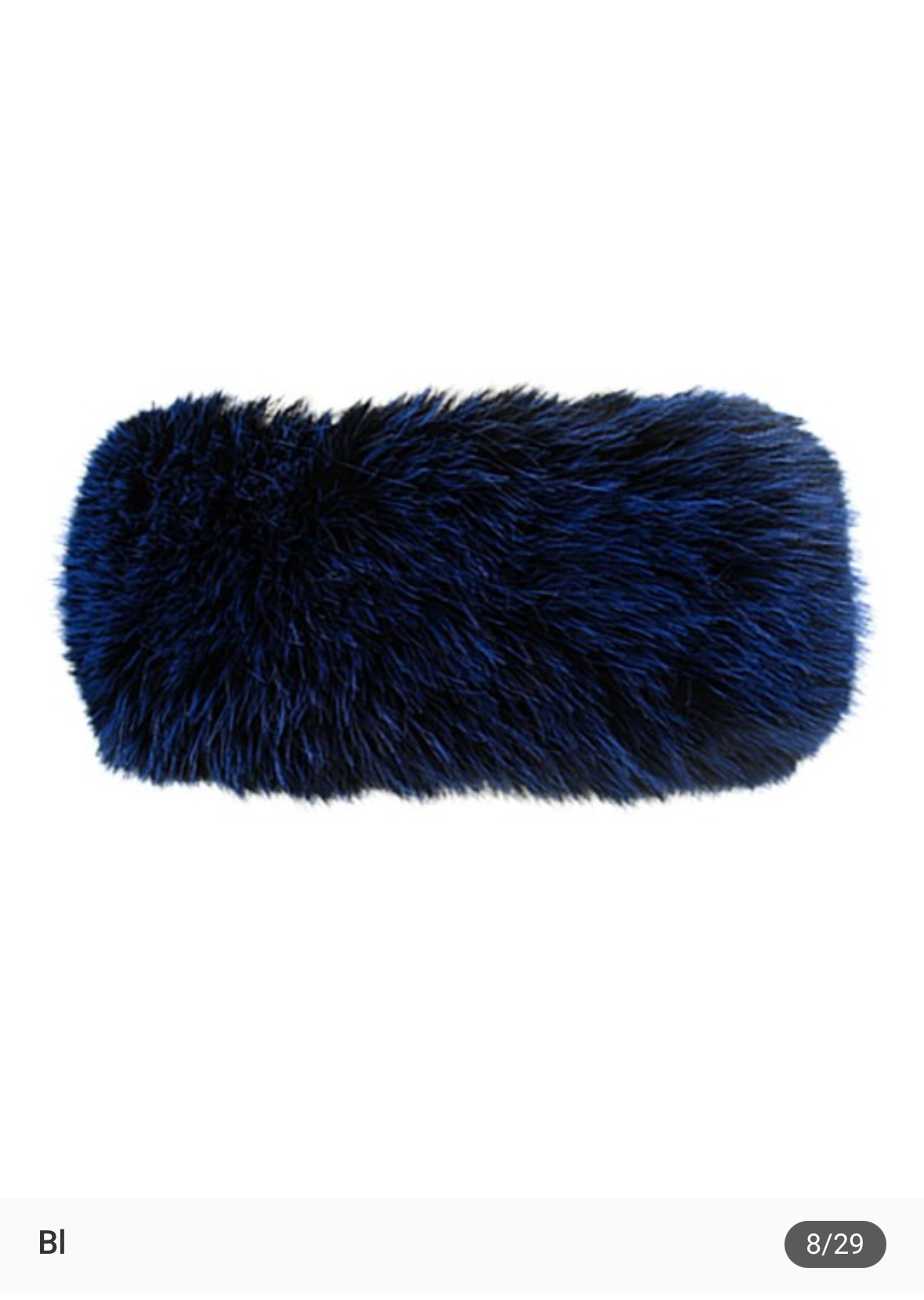 Elegant Faux Fur Winter Headband Earmuff