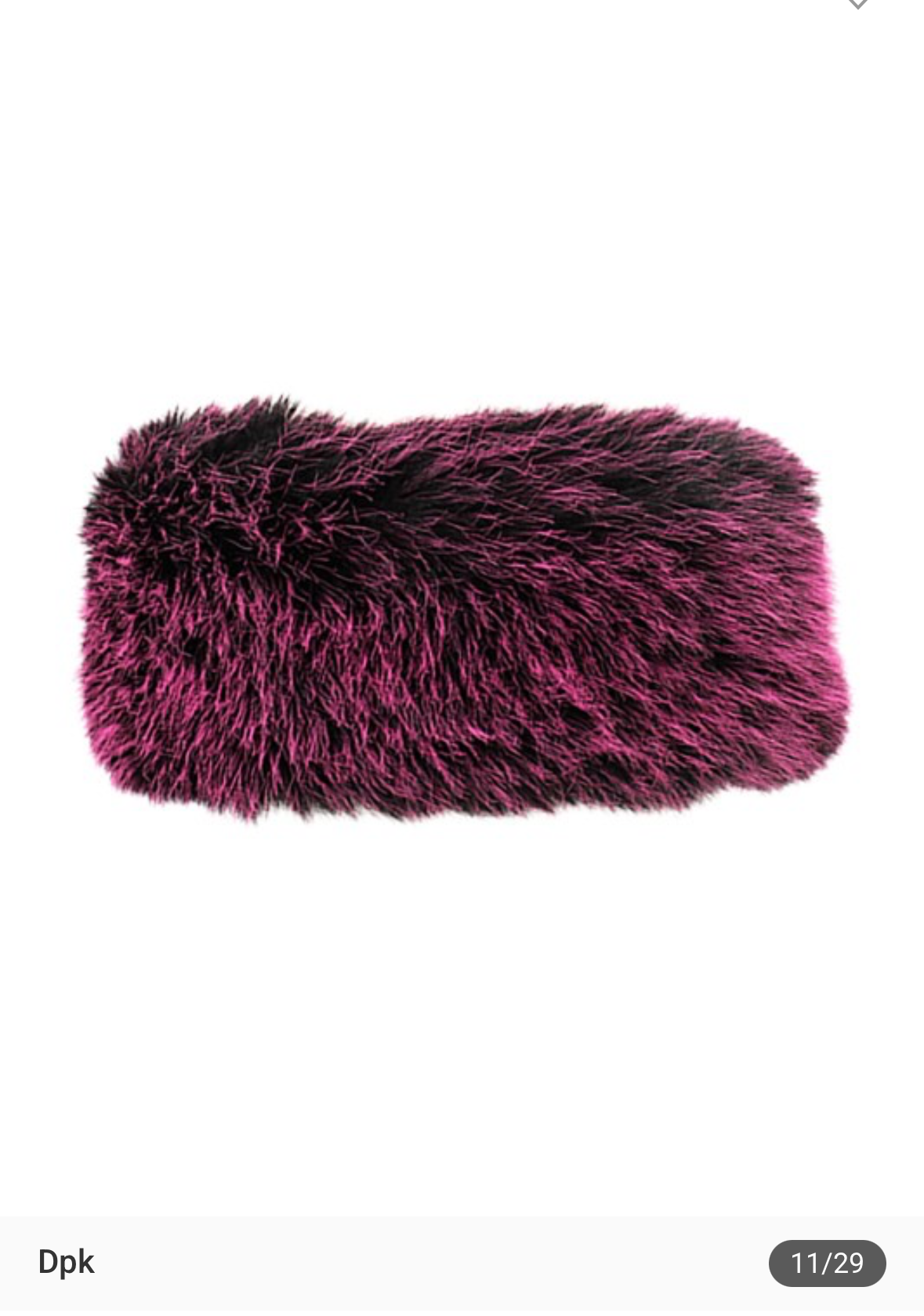 Elegant Faux Fur Winter Headband Earmuff