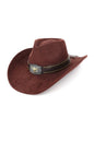 Cowboy hat w/ golden longhorn